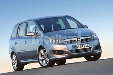 Opel Zafira Facelift 2008