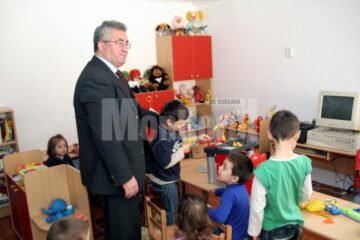 Ion Lungu la inaugurarea primei grădinițe din cartierul Obcini