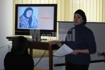 Prof. Camelia Rusu Sadovei vorbind despre viața și opera lui George Lowendal