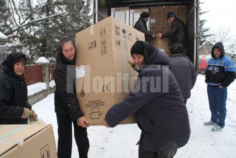 Sprijin: OMV România a întins o mână de ajutor sinistraților din Bucovina
