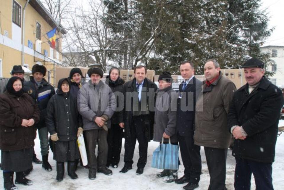Sprijin: OMV România a întins o mână de ajutor sinistraților din Bucovina