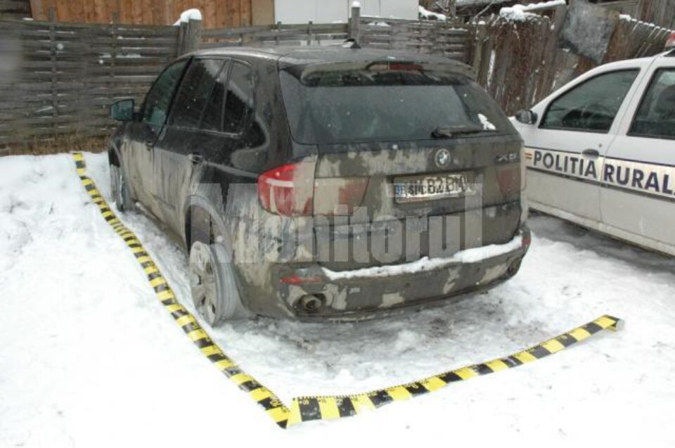 BMW-ul furat din curtea Poliției