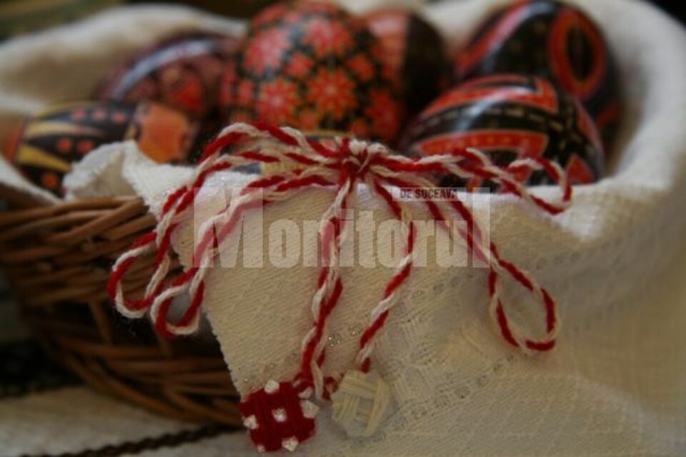 Mărțișor tradițional, făcut de Maria Galan