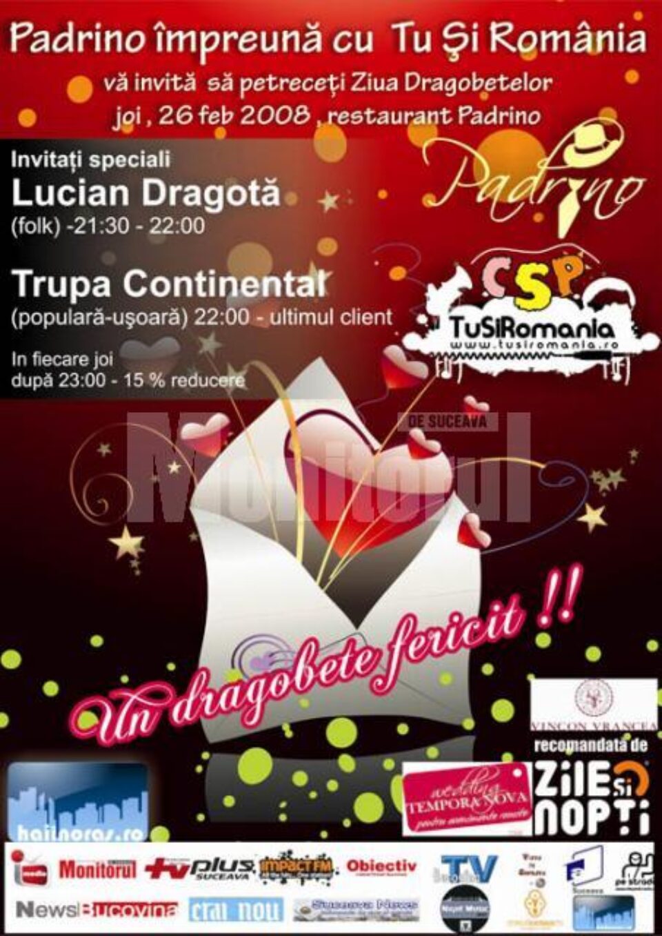 Eveniment: Petrecere românească, la „Padrino”