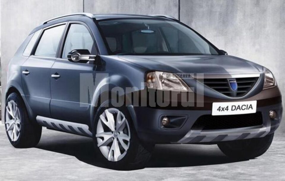 Dacia SUV rendering