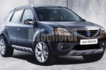 Dacia SUV rendering