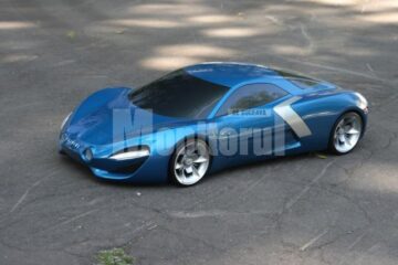 Renault Alpine Rendering