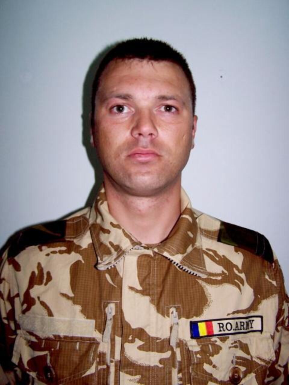 Claudiu Chira se afla într-o misiune de patrulare. Foto: MIRA/MEDIAFAX