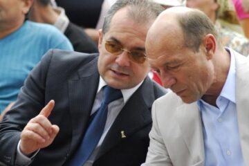 Emil Boc și Traian Băsescu au discutat aseară despre criza economică Foto: MEDIAFAX