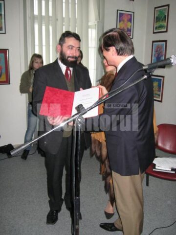 Oferirea Diplomei de membru de onoare al Asociației “Joseph Schmidt”