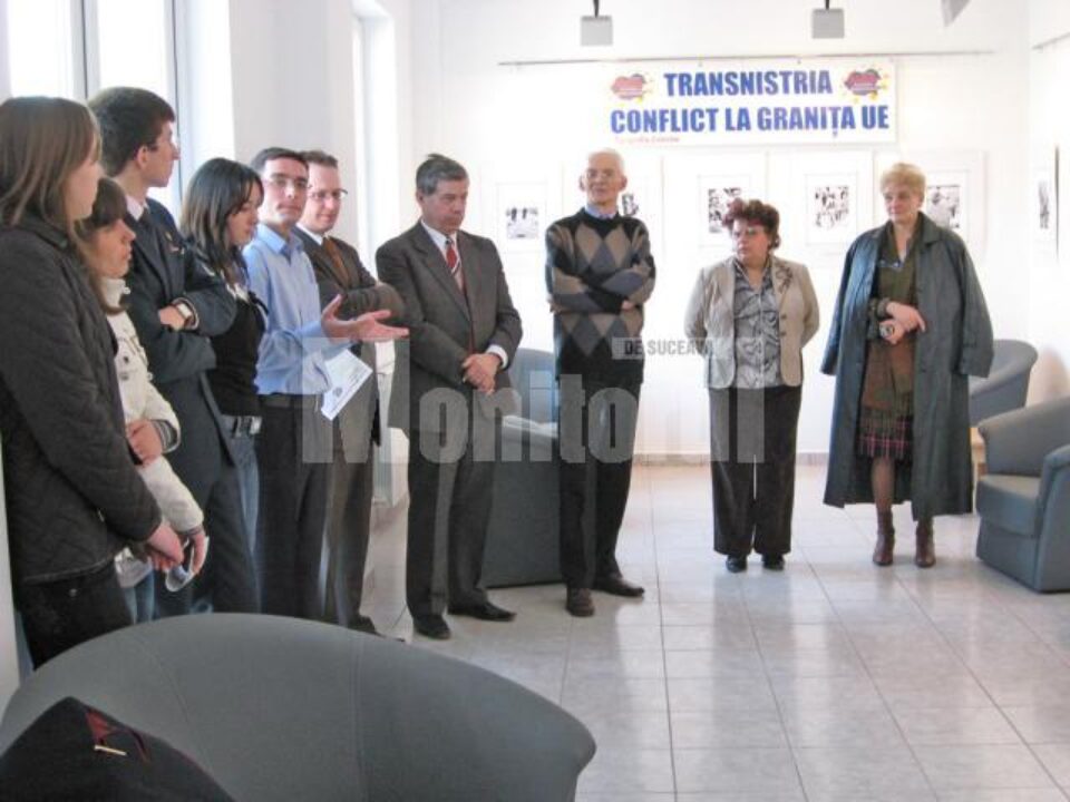 Vernisajul expoziției „Transnistria - Conflict la granița UE” Vernisajul expoziției „Transnistria - Conflict la granița UE”