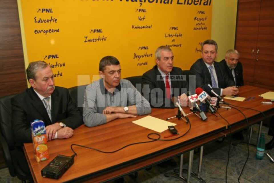 Apreciere: Tăriceanu declară că se bazează pe liberalii suceveni