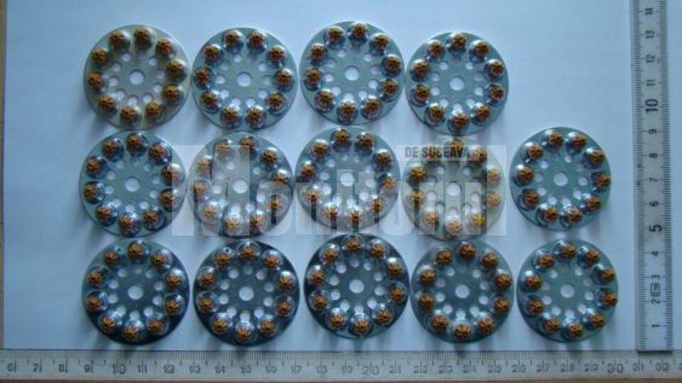 Capsele care au fost confiscate de la cetățeanul ucrainean