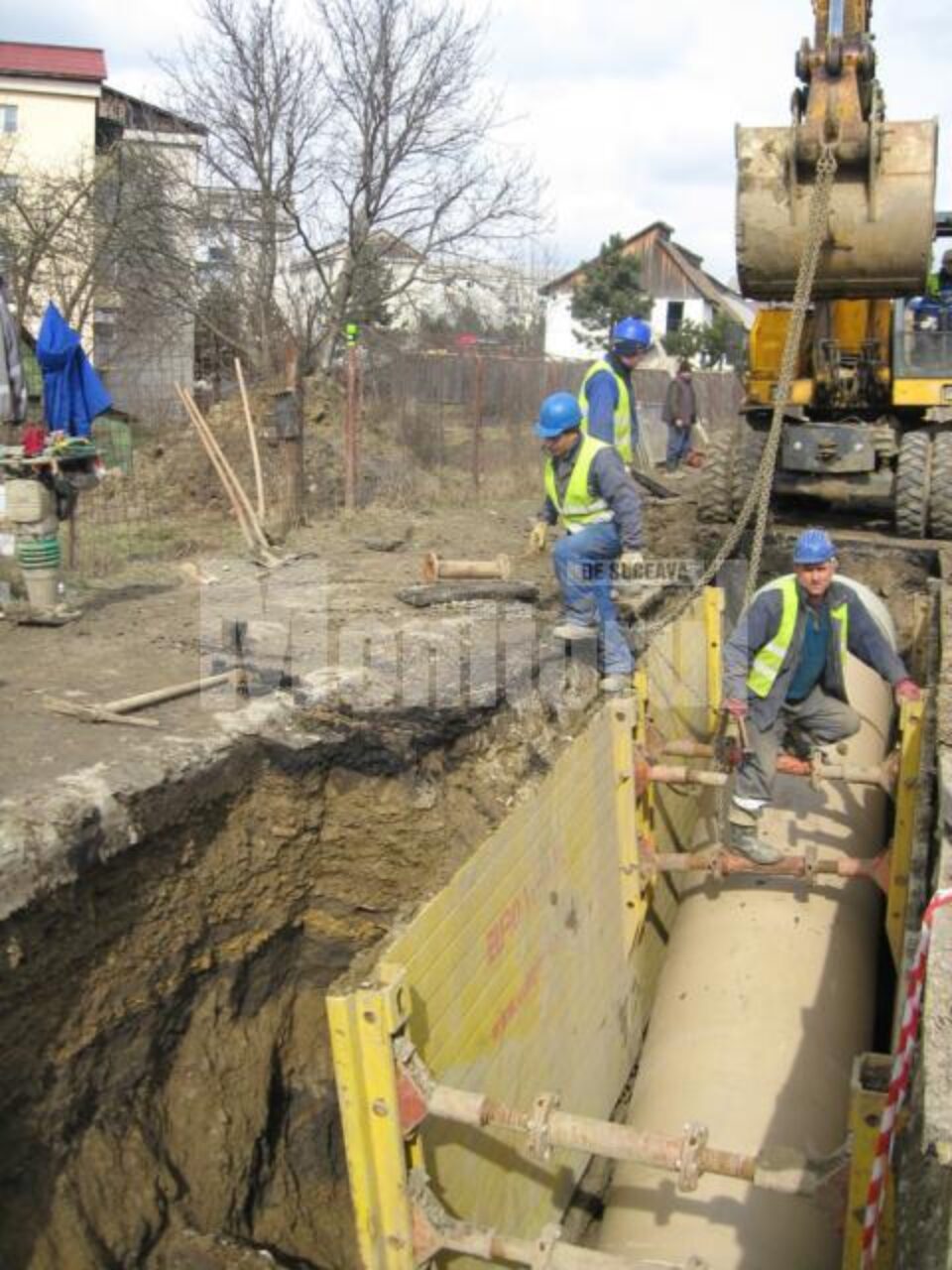 ISPA: Străzile din centrul Sucevei, transformate în șanțuri doar după Paște