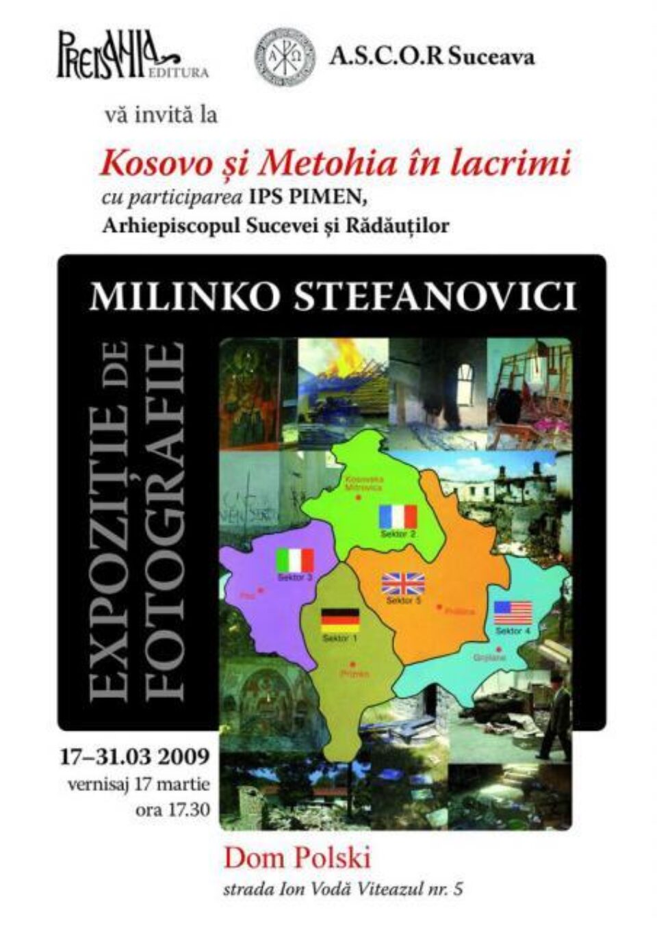 Azi: Expoziție de fotografie și lansare de carte, la Dom Polski Azi: Expoziție de fotografie și lansare de carte, la Dom Polski