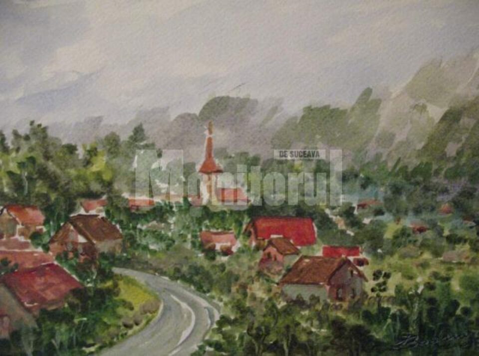 Peisaj din Bucovina de Ioan Bodnar