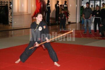 Spectacol: Iulius Mall a fost pentru o zi casa artelor marțiale sucevene