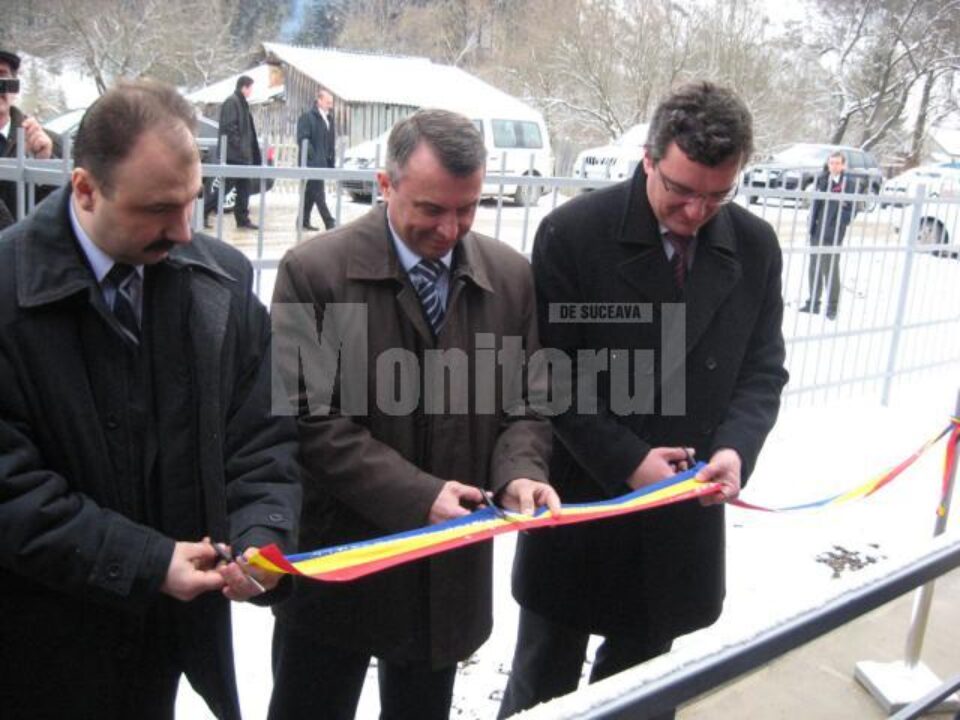 Școala nou înființată, în valoare de 450 de mii de euro, a fost inaugurată ieri