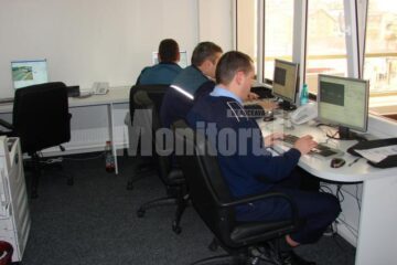 Dispeceratul unde polițiștii monitorizează datele înregistrate de radare în teren