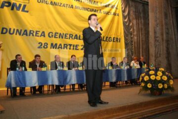 Ședința de alegeri a PNL Suceava a fost condusă de prim-vicepreședintele PNL Ludovic Orban