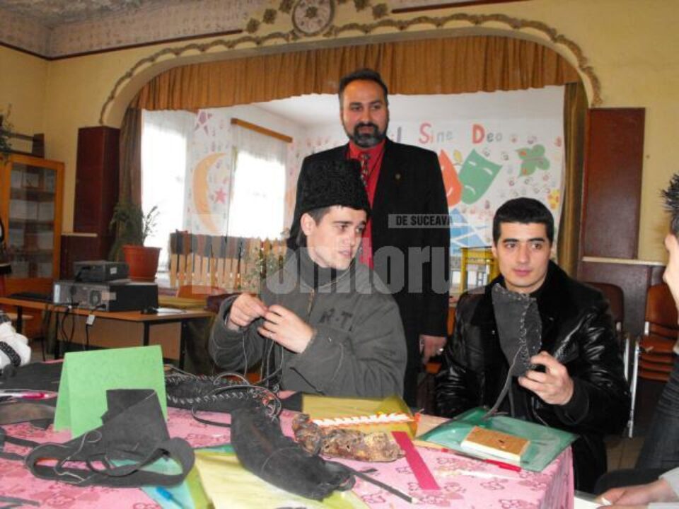 La confecționat opinci