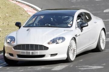 Aston Martin Rapide Prototype-Test