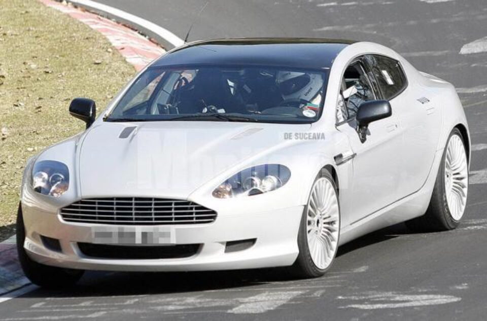 Aston Martin Rapide Prototype-Test