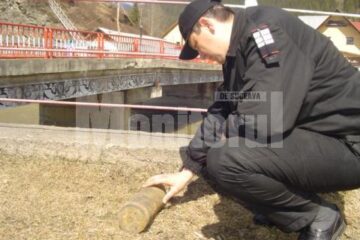 Proiectilul găsit la Cârlibaba