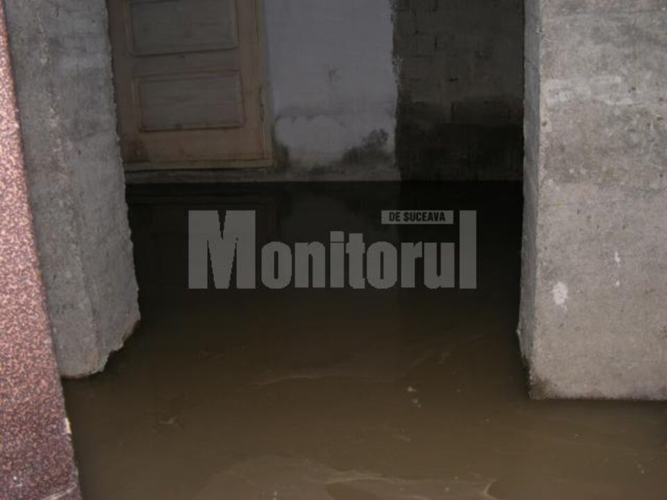 Subsolul blocului se umple de dejecții din cauza canalizării prost realizate de constructor