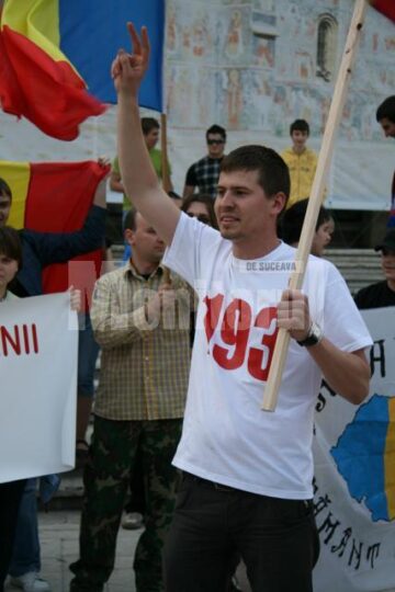 Solidaritate: Basarabenii din Suceava au protestat împotriva regimului comunist din Moldova