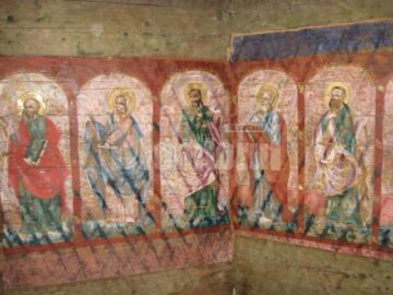 Pictura murală din altar