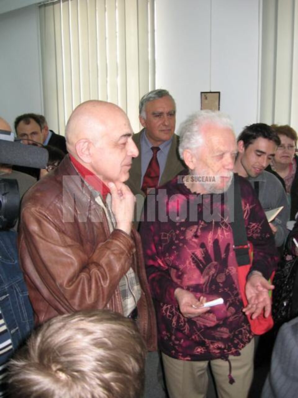 Emanuel Nadler și colecționarul Vladimir Pană