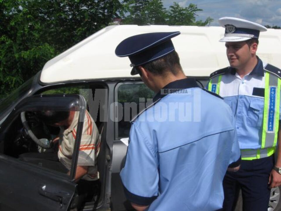 În weekend: Patru dosare penale și cinci premise reținute, după controale în trafic
