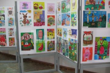 Expoziția cu lucrările din concurs