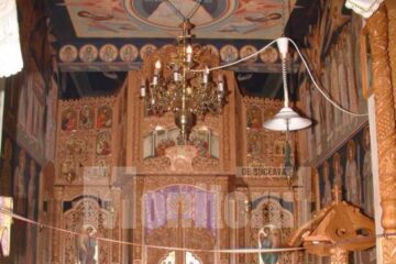 Interiorul Bisericii „Sf. Nicolae” din curtea Spitalului vechi