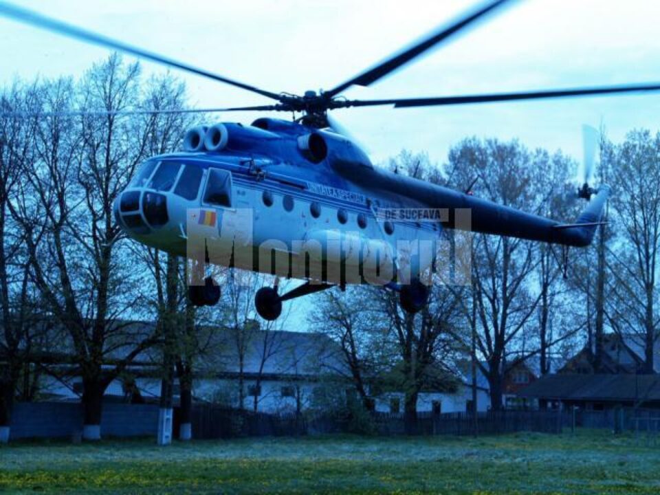 Poliția de Frontieră: Granița de Nord-Est a țării, supravegheată din elicopter
