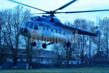 Poliția de Frontieră: Granița de nord-est a țării supravegheată din elicopter