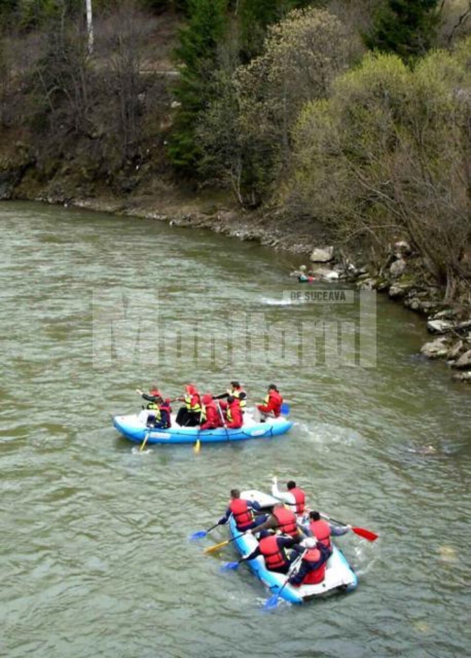 Cea mai mare căutare o au cursele de river rafting