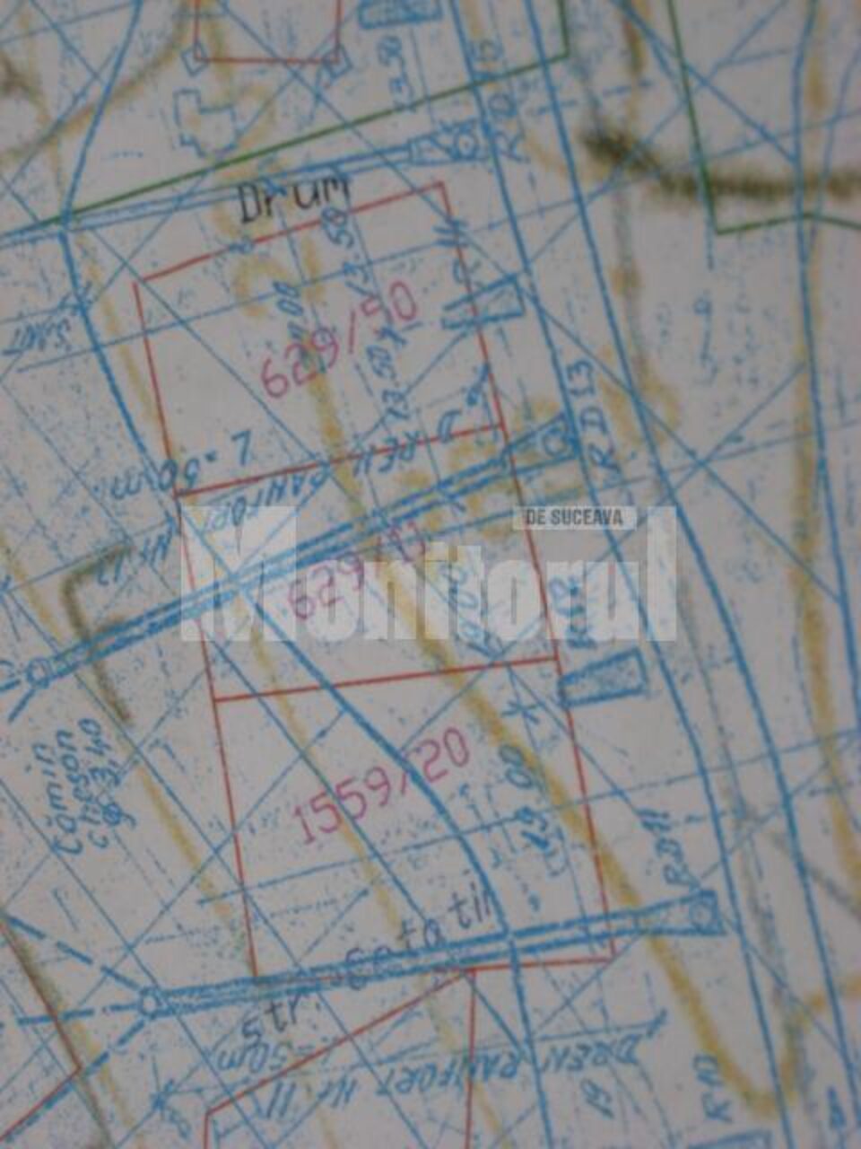 Rețeaua de drenuri de sub viitoarele blocuri