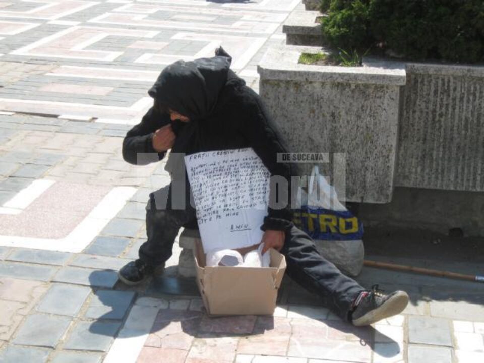 Cerșetoarea care l-ar fi fost mușcat de mână pe agentul Gheorghe Cremenițchi