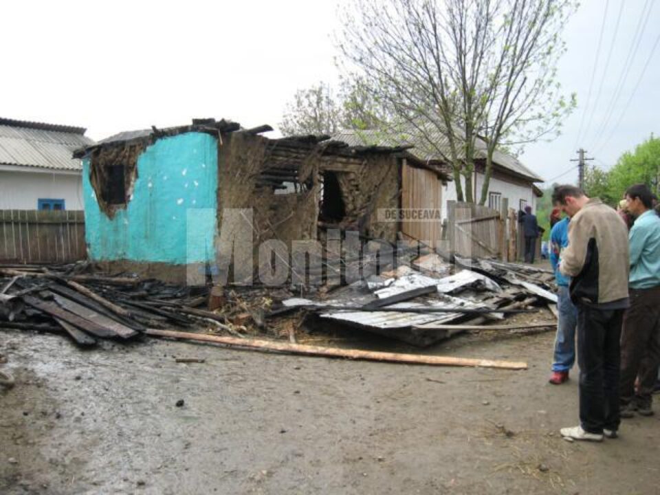 Din casa familiei Borcoi nu a mai rămas mare lucru Din casa familiei Borcoi nu a mai rămas mare lucru