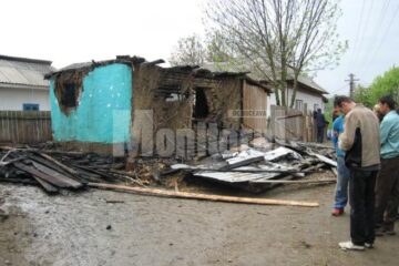 Din casa familiei Borcoi nu a mai rămas mare lucru