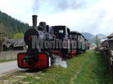 Istorie feroviară: Mocănița de la Moldovița a atras, în weekend, peste o mie de turiști