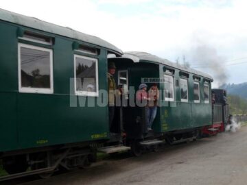Istorie feroviară: Mocănița de la Moldovița a atras, în weekend, peste o mie de turiști