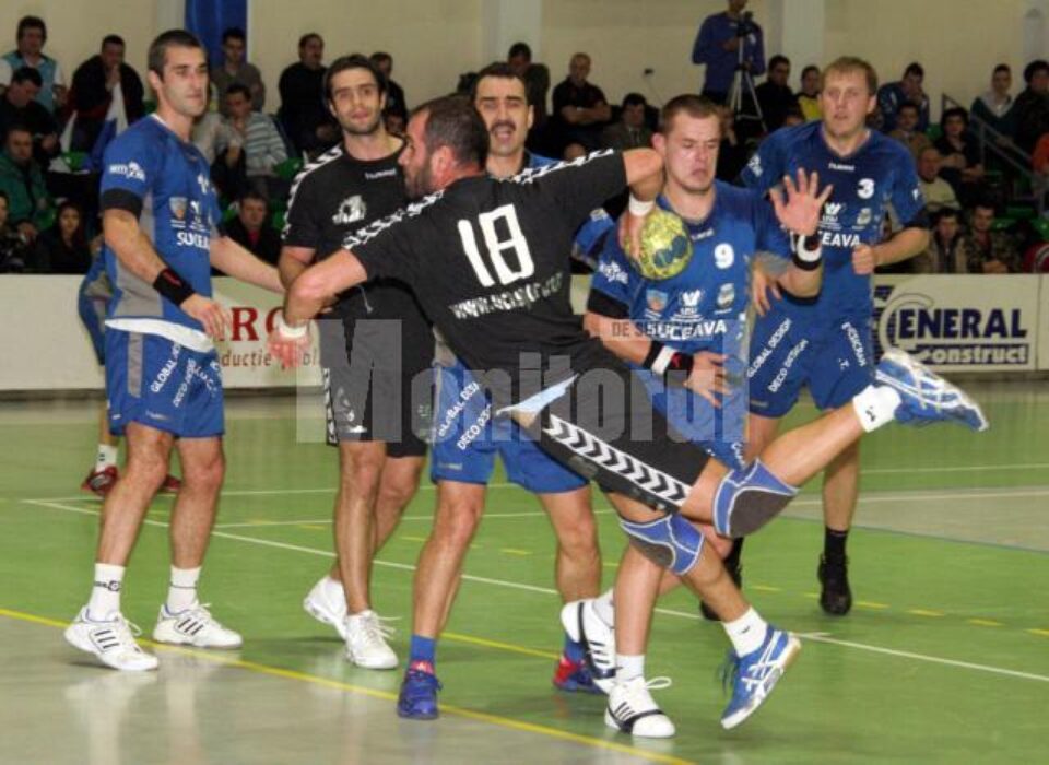 În meciul tur, Reșița s-a impus clar la Suceava, cu scorul de 31-22
