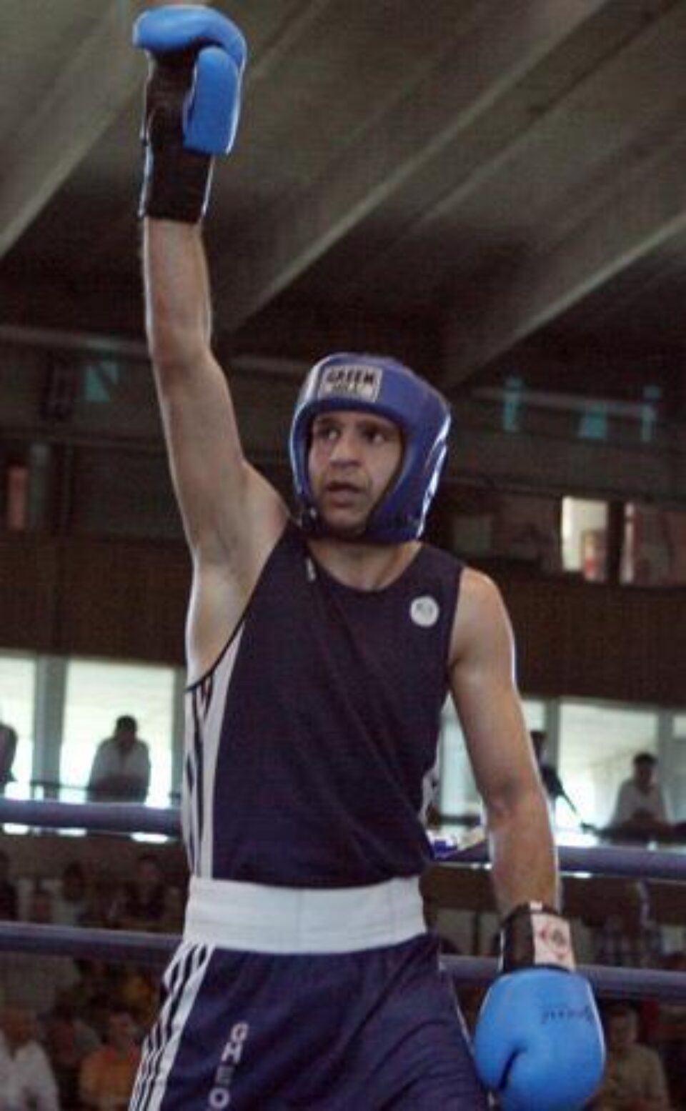 Pugilistul Ionuț Gheorghe a fost singurul medaliat al României la Jocurile Olimpice de la Atena din 2004, în proba de box. Foto: MEDIAFAX Pugilistul Ionuț Gheorghe a fost singurul medaliat al României la Jocurile Olimpice de la Atena din 2004, în proba de box. Foto: MEDIAFAX
