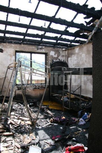 Fundu Moldovei: Copii salvați în ultima clipă dintr-un incendiu ce a cuprins Centrul de plasament „Visătorii”