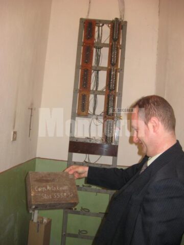 Centrala telefonică din buncăr