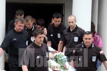 Gheorghe Ștefanovici a fost condus ieri pe ultimul drum
