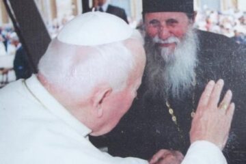 ÎPS Pimen, Arhiepiscopul Sucevei și Rădăuților și Papa Ioan Paul al II-lea
